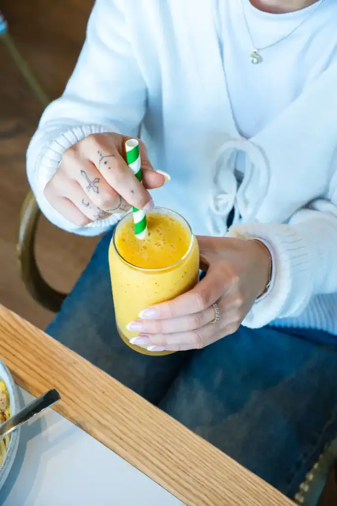 Fresh juice and smoothie